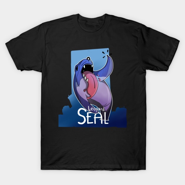 The leopard seal satirizes T-Shirt by FaizDorpy